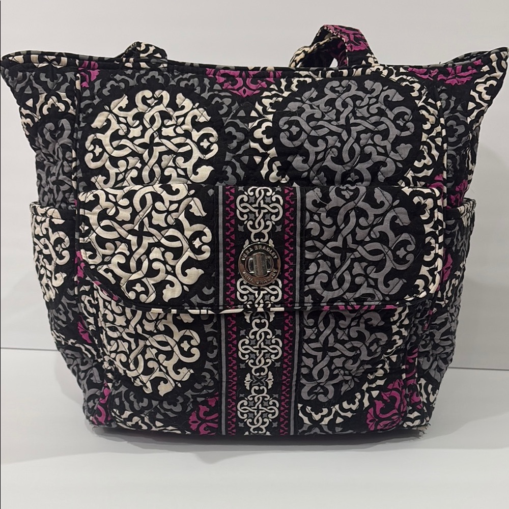 Vera Bradley Canterberry Magenta Large Tote